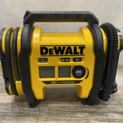 AS-IS DEWALT 20V MAX Cordless Electric Portable Inflator (Tool Only)