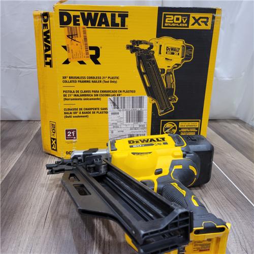 AS-IS DEWALT 20-Volt 21Â° Cordless Framing Nailer (Tool-Only)