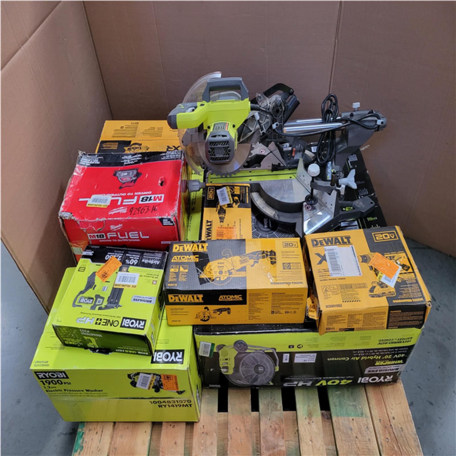 CALIFORNIA AS-IS TOOL PALLET
