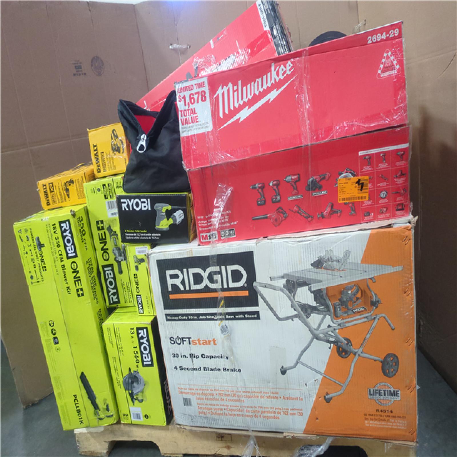 CALIFORNIA AS-IS TOOL PALLET