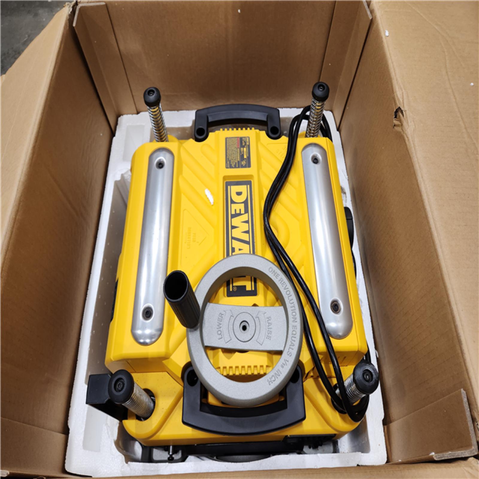 AS-IS DEWALT 15 Amp Corded 13 in. Two-Speed Thickness Planer