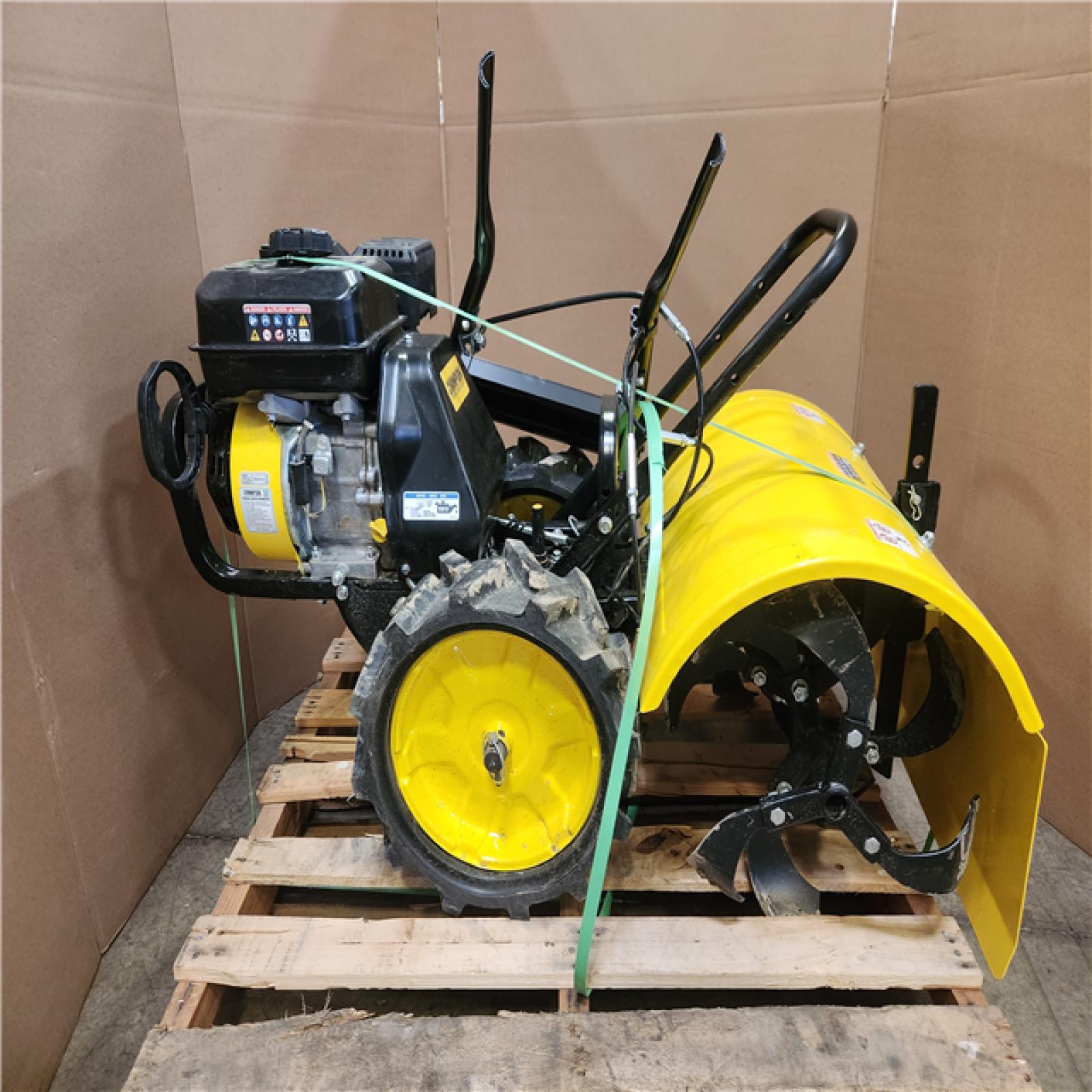 Phoenix AS-IS Champion Power Equipment 22 in. Counter Rotating Gas Rear Tine Tiller with Self-Propelled Agricultural Tires
