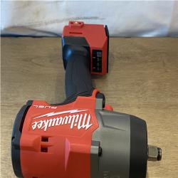 AS-IS Milwaukee FUEL 18V Lithium-Ion Brushless Cordless 1/2 in. Impact Wrench with Friction Ring (Tool-Only)