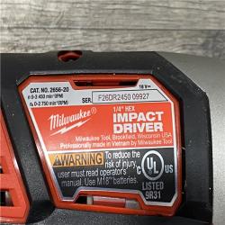 AS-IS Milwaukee 18V Cordless Brushed 2-Tool Drill/Driver and Impact Driver Kit