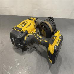 AS-IS - DEWALT 20V MAX Lithium-Ion 15-Degree Electric Cordless Roofing Nailer Kit