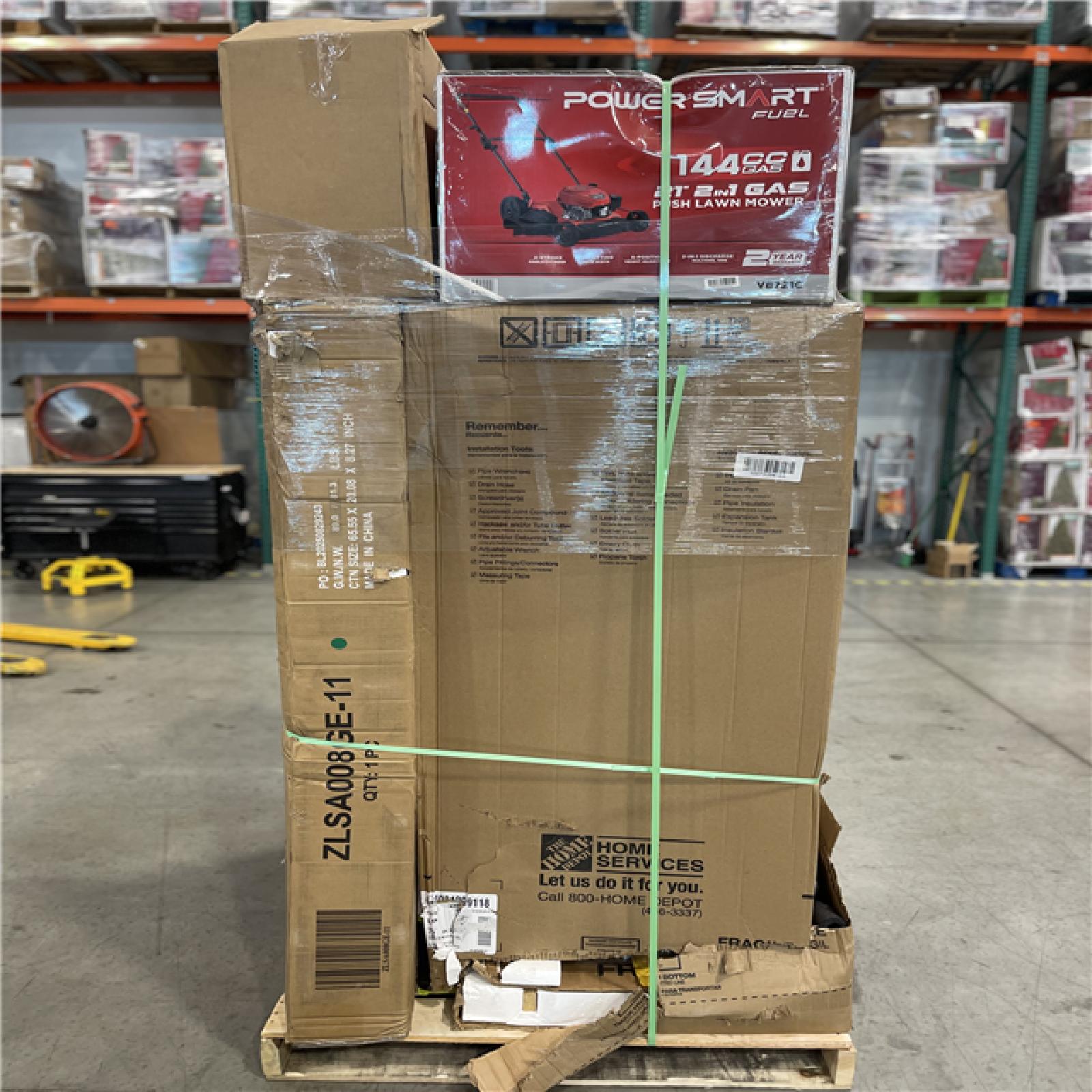 DALLAS LOCATION- AS-IS- HOME IMPROVEMENT PALLET