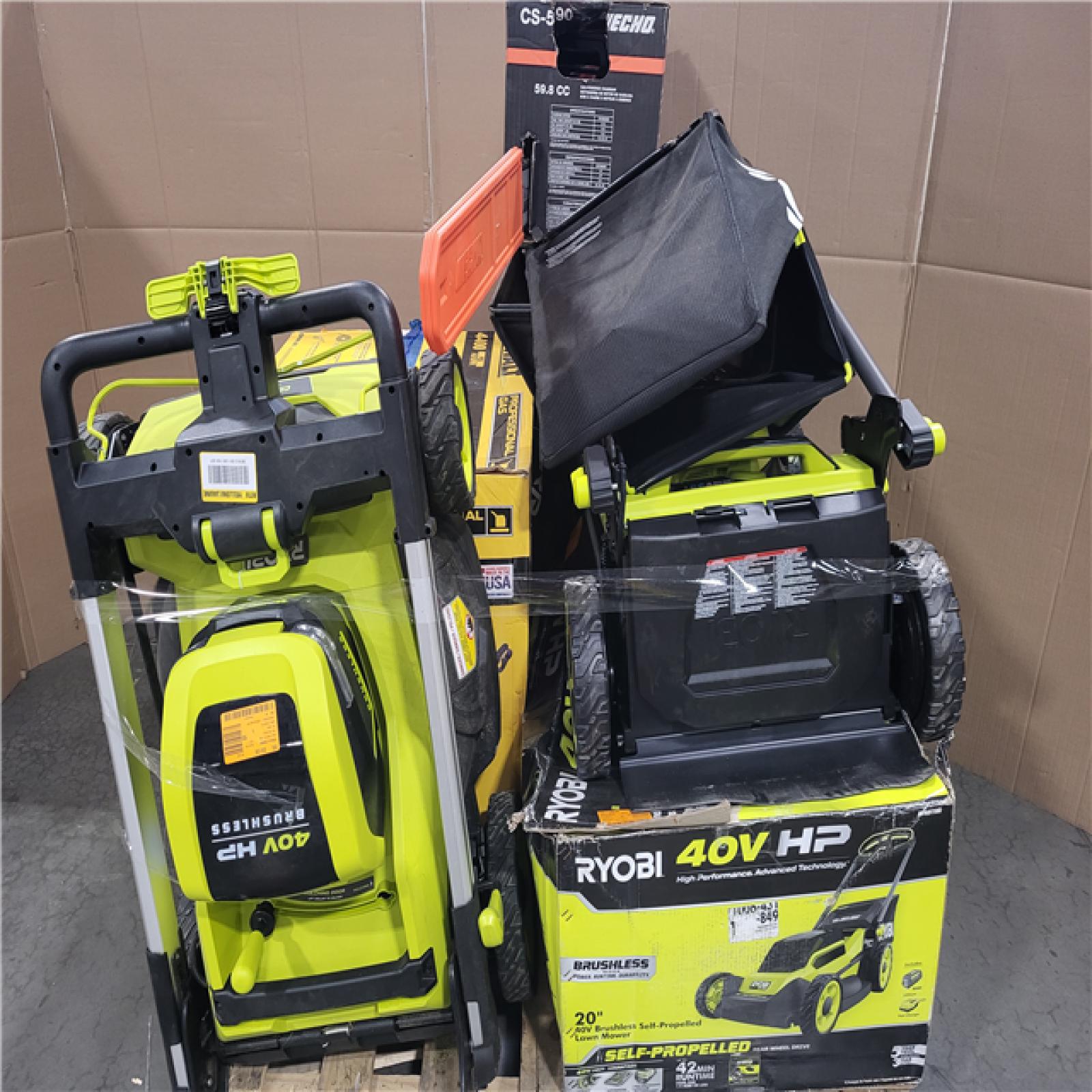 CALIFORNIA AS-IS OUTDOOR POWER EQUIPMENT