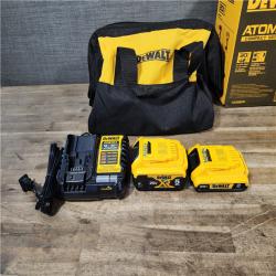 HOUSTON LOCATION - AS-IS DEWALT ATOMIC 20V MAX Lithium-Ion Cordless 2-Tool Combo Kit