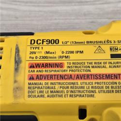 AS-IS Dewalt 20V MAX Lithium-Ion Cordless 1/2 in. Impact Wrench Kit