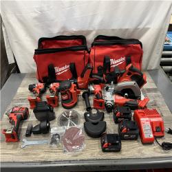 AS-IS Milwaukee 18V Lithium-Ion Cordless (8-Tool) Combo Kit