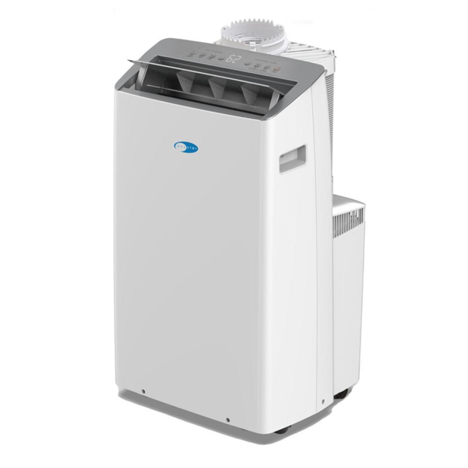 HOUSTON LOCATION - AS-IS (NEW) Whynter  14,000 BTU NEX Inverter Dual Hose Cooling Portable Air Conditioner, Dehumidifier & Fan with Smart Wi-Fi up to 600 Sq. Ft. - White