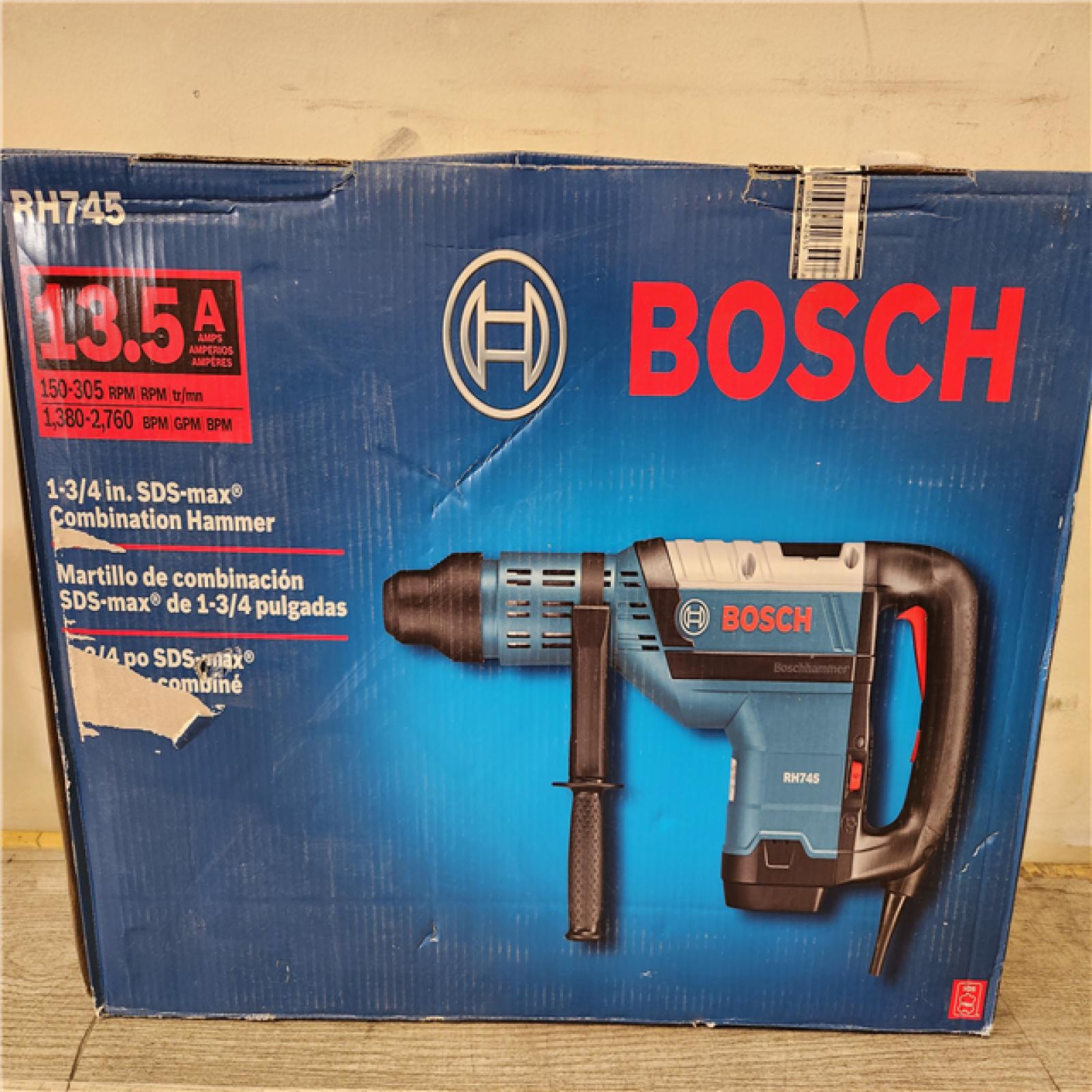 Phoenix NEW Bosch 13.5 Amp 1-3/4 in. Corded Variable Speed SDS-Max Concrete/Masonry Rotary Hammer Drill with Carrying Case (TOOL ONLY)