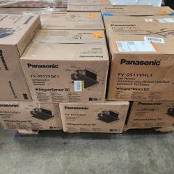 Phoenix NEW Mixed Panasonic Ventilator fans and Heaters Pallet (17-Total)
