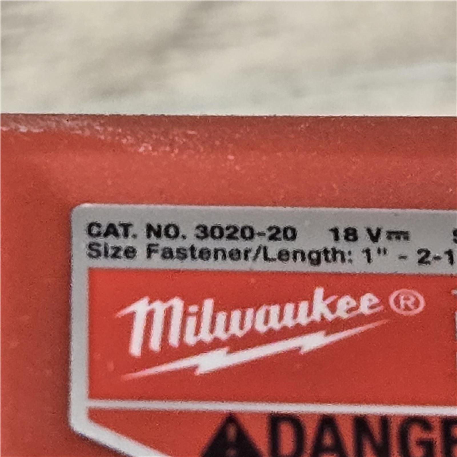AS-IS MILWAUKEE 16 GAUGE STRAIGHT FINISH NAILER (TOOL ONLY)