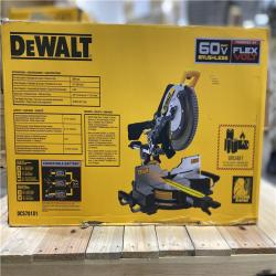 DALLAS LOCATION -  DEWALT 60V Lithium-Ion 12 in. Cordless Sliding Miter Saw Kit with 9.0Ah Battery Pack