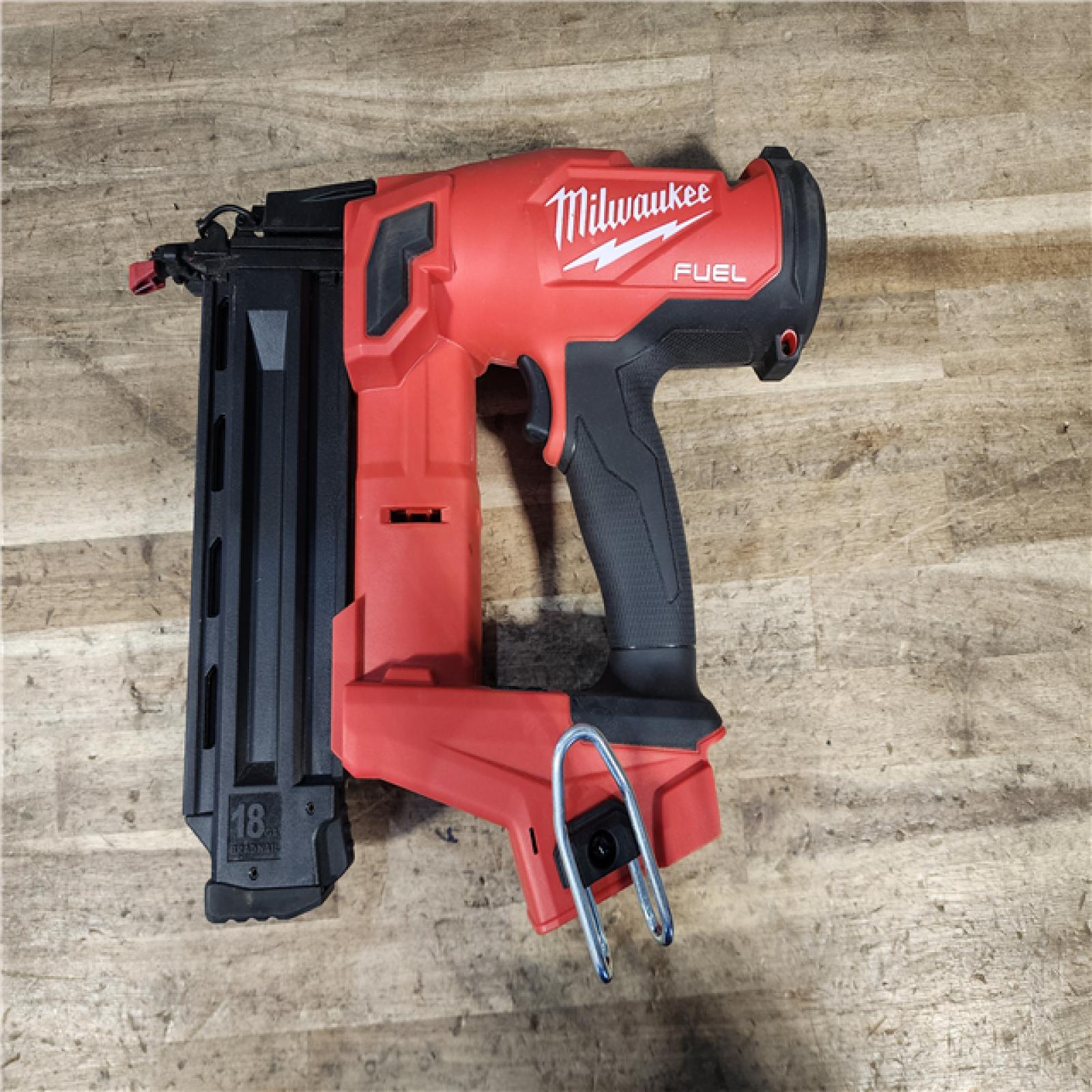 HOUSTON LOCATION - AS-IS Milwaukee FUEL 18-Volt Lithium-Ion Brushless Cordless Gen II 18-Gauge Brad Nailer (Tool-Only)