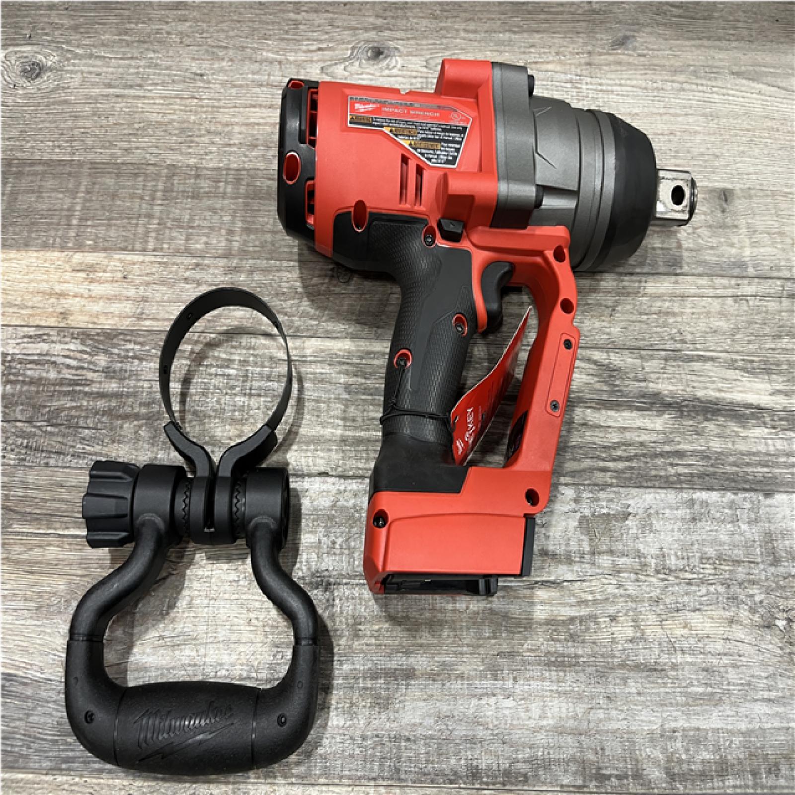 AS-IS Milwaukee FUEL ONE-KEY 18V Lithium-Ion Brushless Cordless 1 in. Impact Wrench with Friction Ring (Tool-Only)