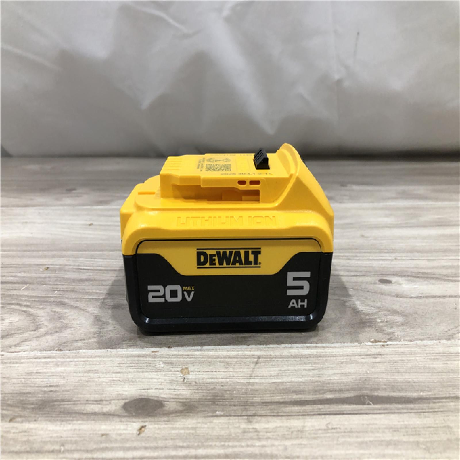 AS-IS DEWALT 20-Volt Maximum XR 5.0 Ah Battery Pack and Charger Kit