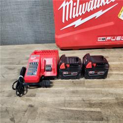 HOUSTON LOCATION - AS-IS MILWAUKEE FUEL 18V Lithium-Ion Brushless Cordless Hammer Drill and Impact Driver Combo Kit
