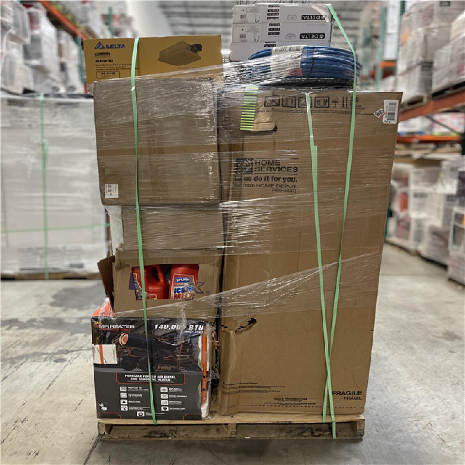 DALLAS LOCATION- AS-IS HOME IMPROVEMENT PALLET