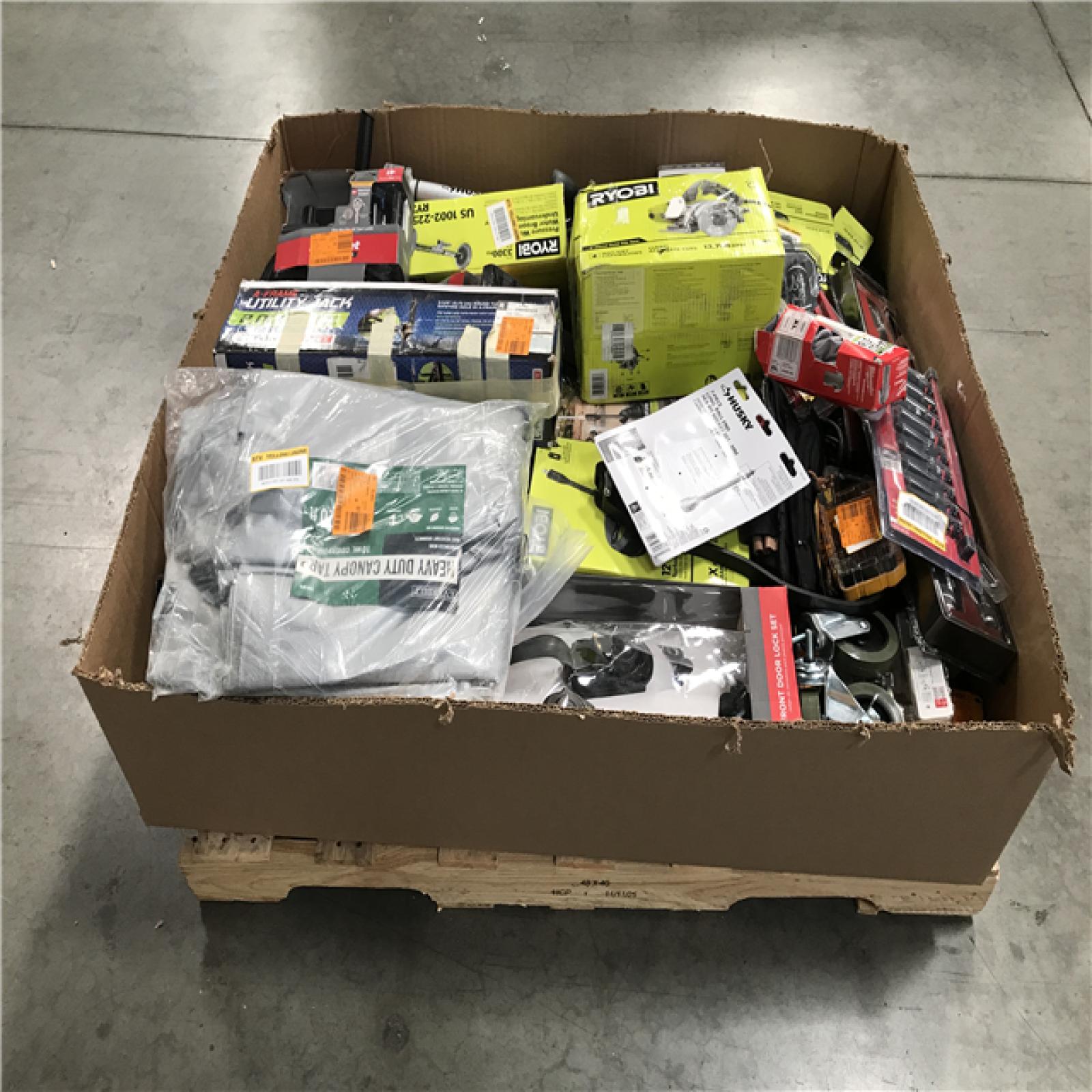 CALIFORNIA AS-IS HARDWARE & TOOL PALLET