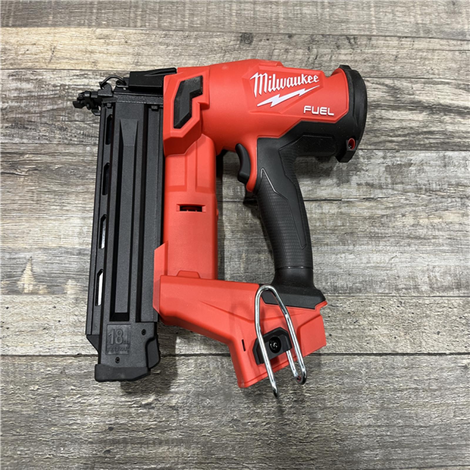 AS-IS Milwaukee FUEL 18-Volt Lithium-Ion Brushless Cordless Gen II 18-Gauge Brad Nailer (Tool-Only)