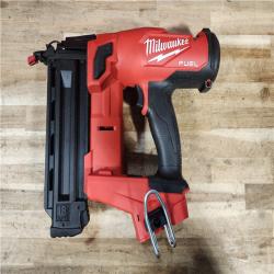 HOUSTON LOCATION - AS-IS Milwaukee FUEL 18-Volt Lithium-Ion Brushless Cordless Gen II 18-Gauge Brad Nailer (Tool-Only)