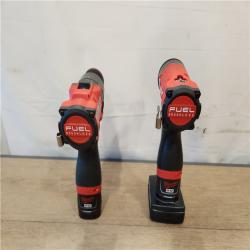 AS-IS- Milwaukee 12V Brushless Hammer Drill and Impact Driver Combo Kit