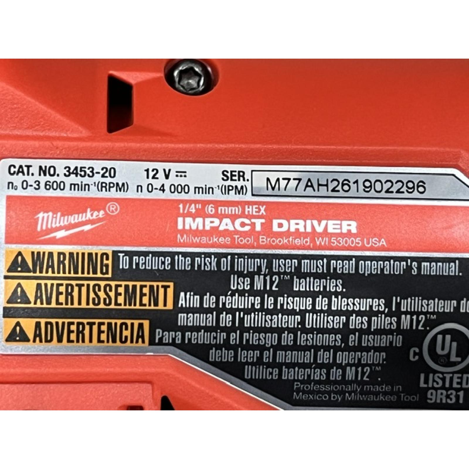 AS-IS Milwaukee FUEL 12-Volt Lithium-Ion Brushless Cordless Hammer Drill and Impact Driver Combo Kit