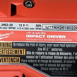 AS-IS Milwaukee FUEL 12-Volt Lithium-Ion Brushless Cordless Hammer Drill and Impact Driver Combo Kit
