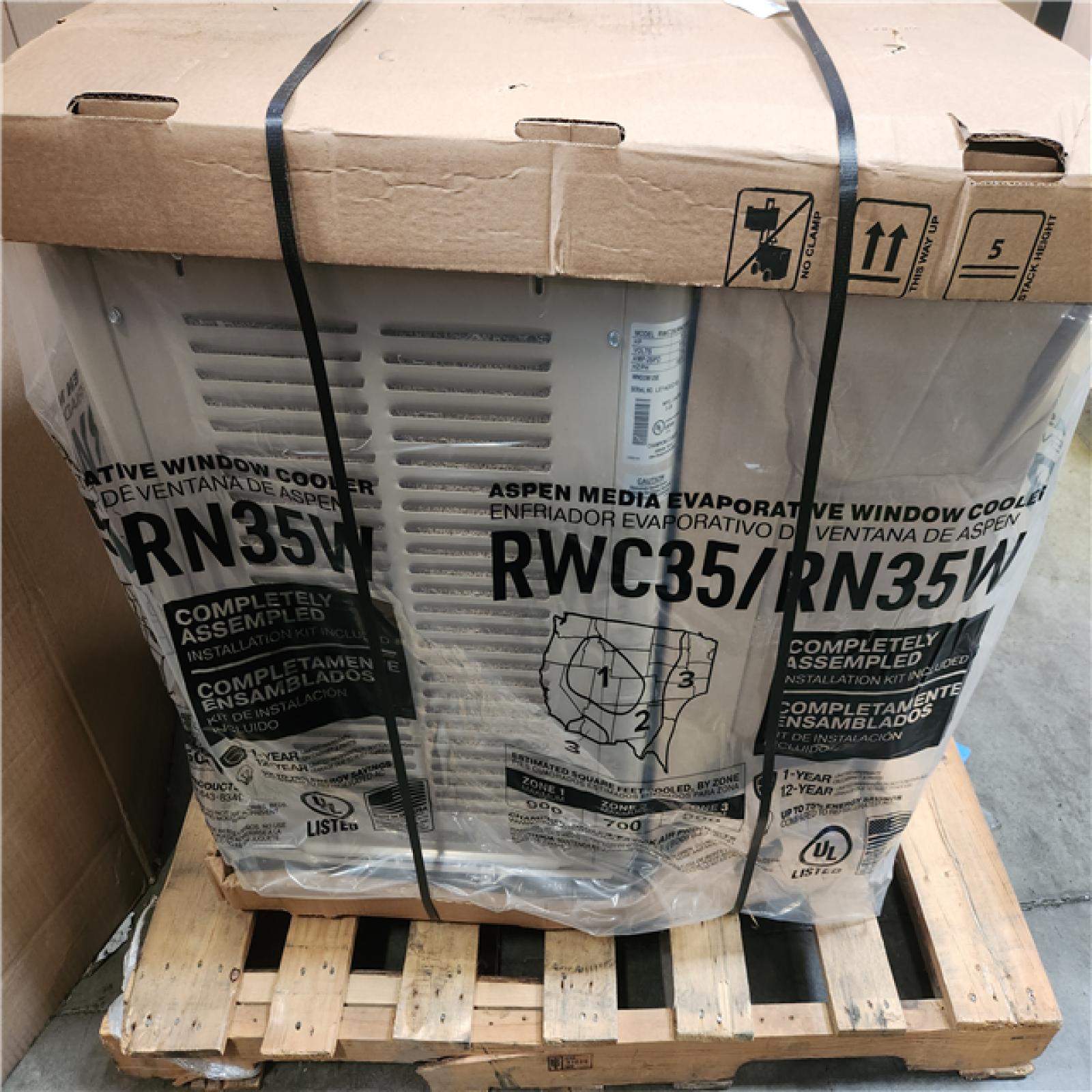 Phoenix LIKE NEW Champion Cooler 3300 CFM 2-Speed Window Evaporative Cooler for 900 sq. ft. (with Motor and Remote Control)