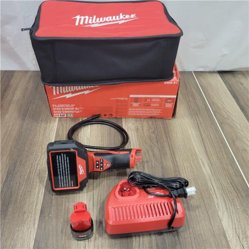 GOOD MILWAUKEE M12 12V Lithium-Ion Cordless M-SPECTOR 360-Degree 4 Ft. Inspection Camera Kit