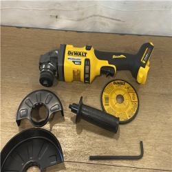 AS-IS DEWALT FLEXVOLT 60V MAX Cordless Brushless 4.5 in. to 6 in. Small Angle Grinder with Kickback Brake (Tool Only)