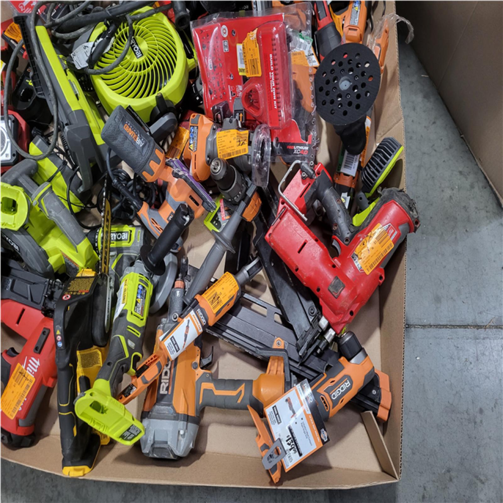 CALIFORNIA AS-IS TOOL PALLET