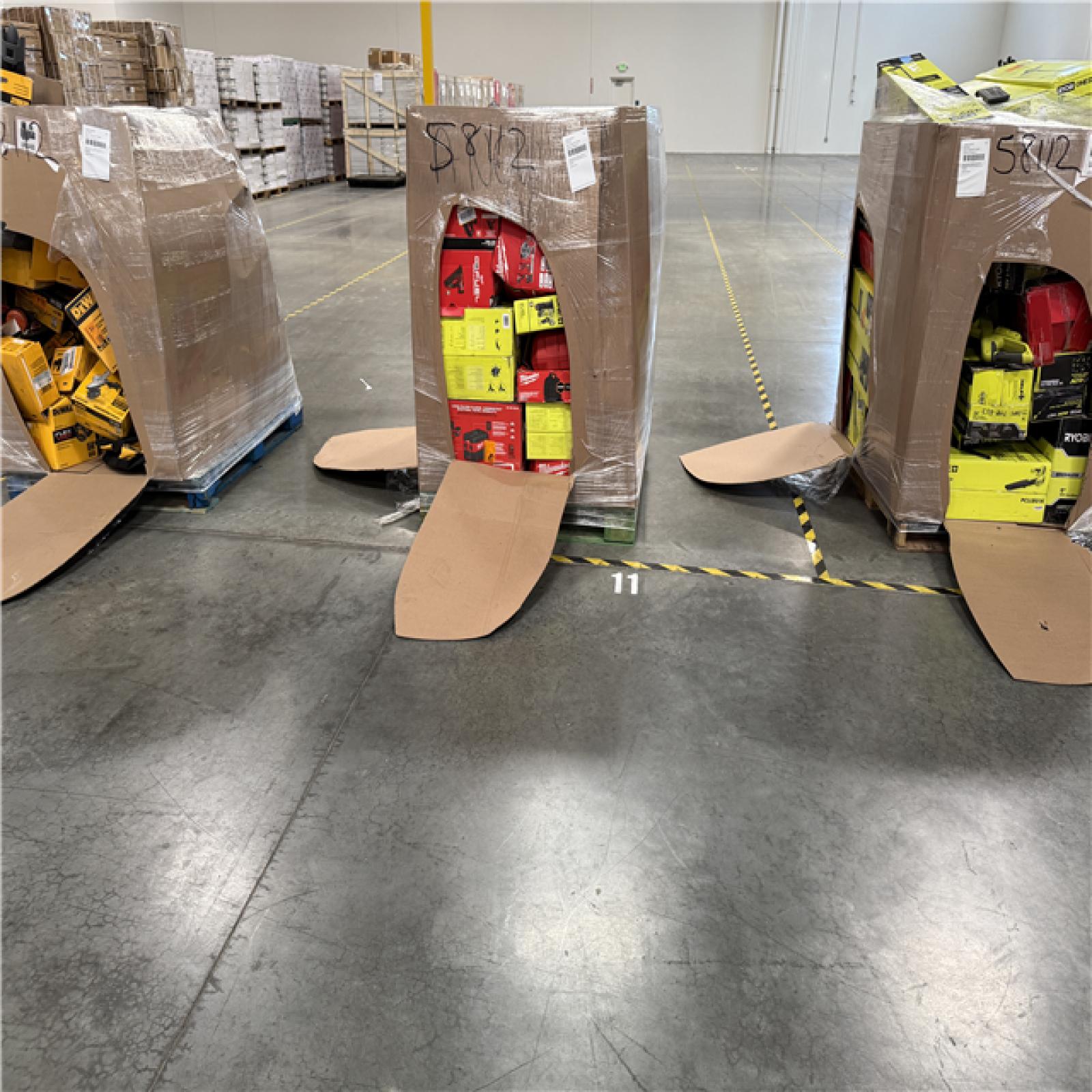 California AS-IS POWER TOOLS Partial Lot (3 Pallets) P-R058112