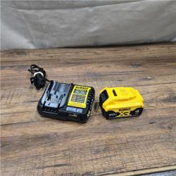 AS-IS DEWALT 20V MAX Cordless Battery Powered String Trimmer & Blower Combo Kit with (1) 4 Ah Battery & Charger