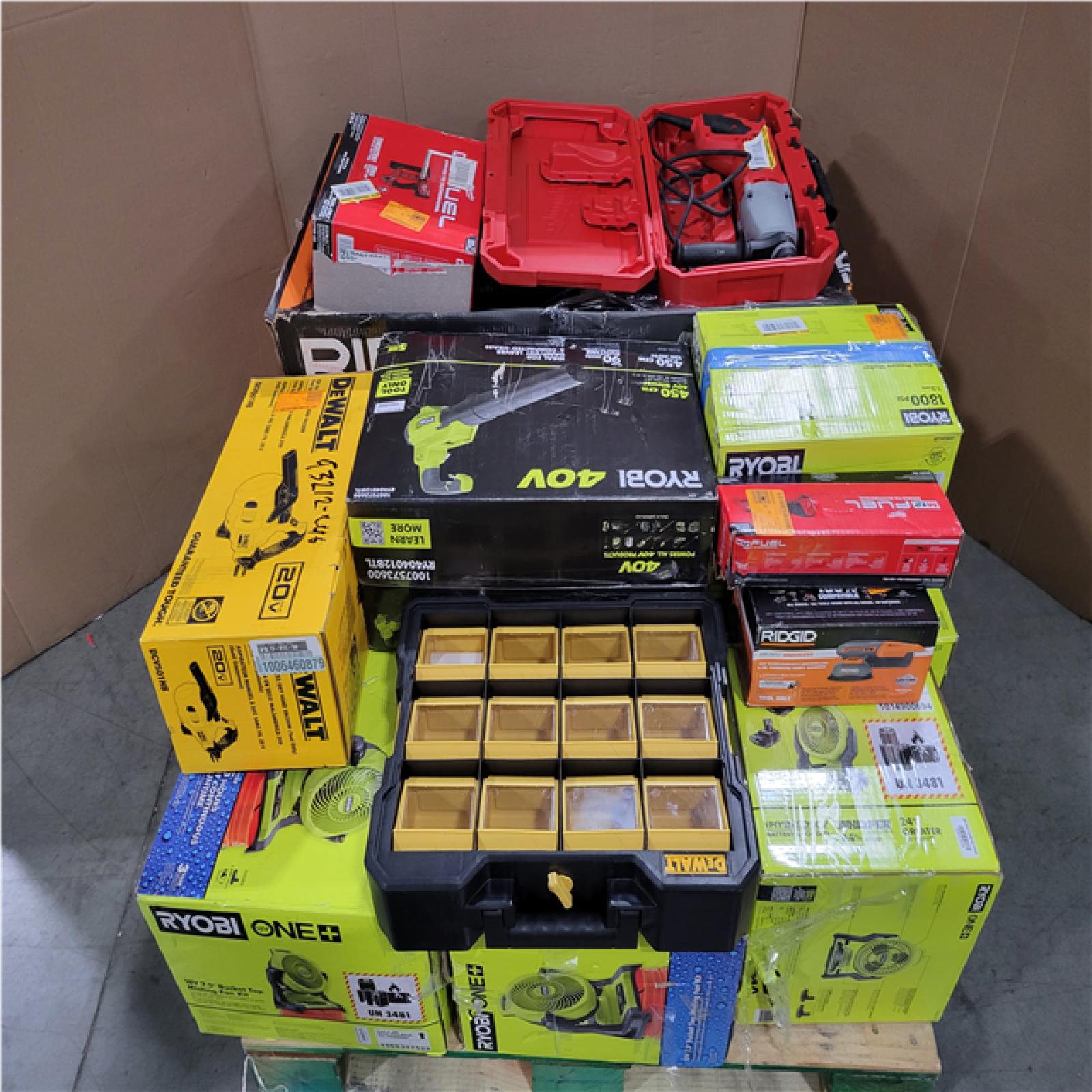 CALIFORNIA AS-IS TOOL PALLET