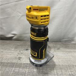 AS-IS DEWALT 20V MAX XR Cordless Brushless Fixed Base Compact Router (Tool Only)