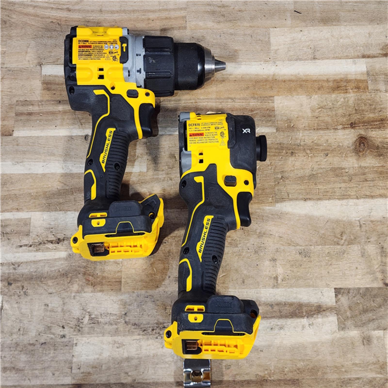 HOUSTON LOCATION - AS-IS DEWALT 2 TOOL COMBO