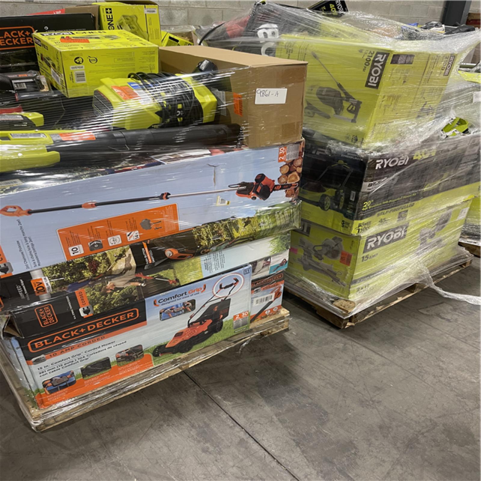 Pittston Location As-Is Power Tools Partial Truckload (14 Pallets) 9861-A