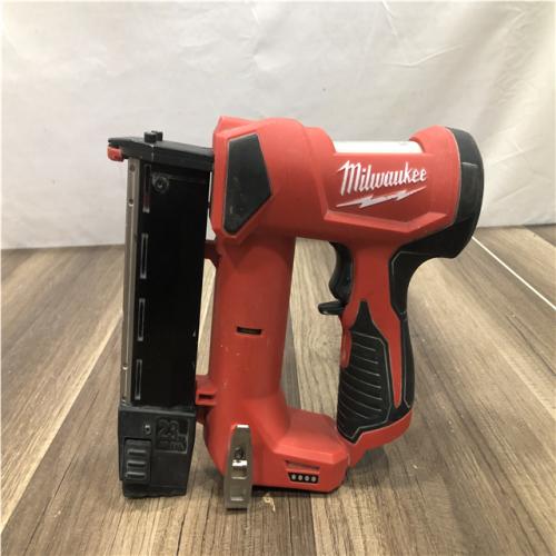 AS-IS Milwaukee 12-Volt 23-Gauge Lithium-Ion Cordless Pin Nailer (Tool-Only)