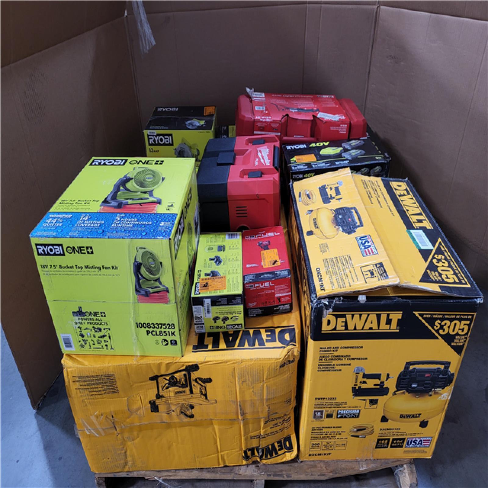 CALIFORNIA AS-IS TOOL PALLET