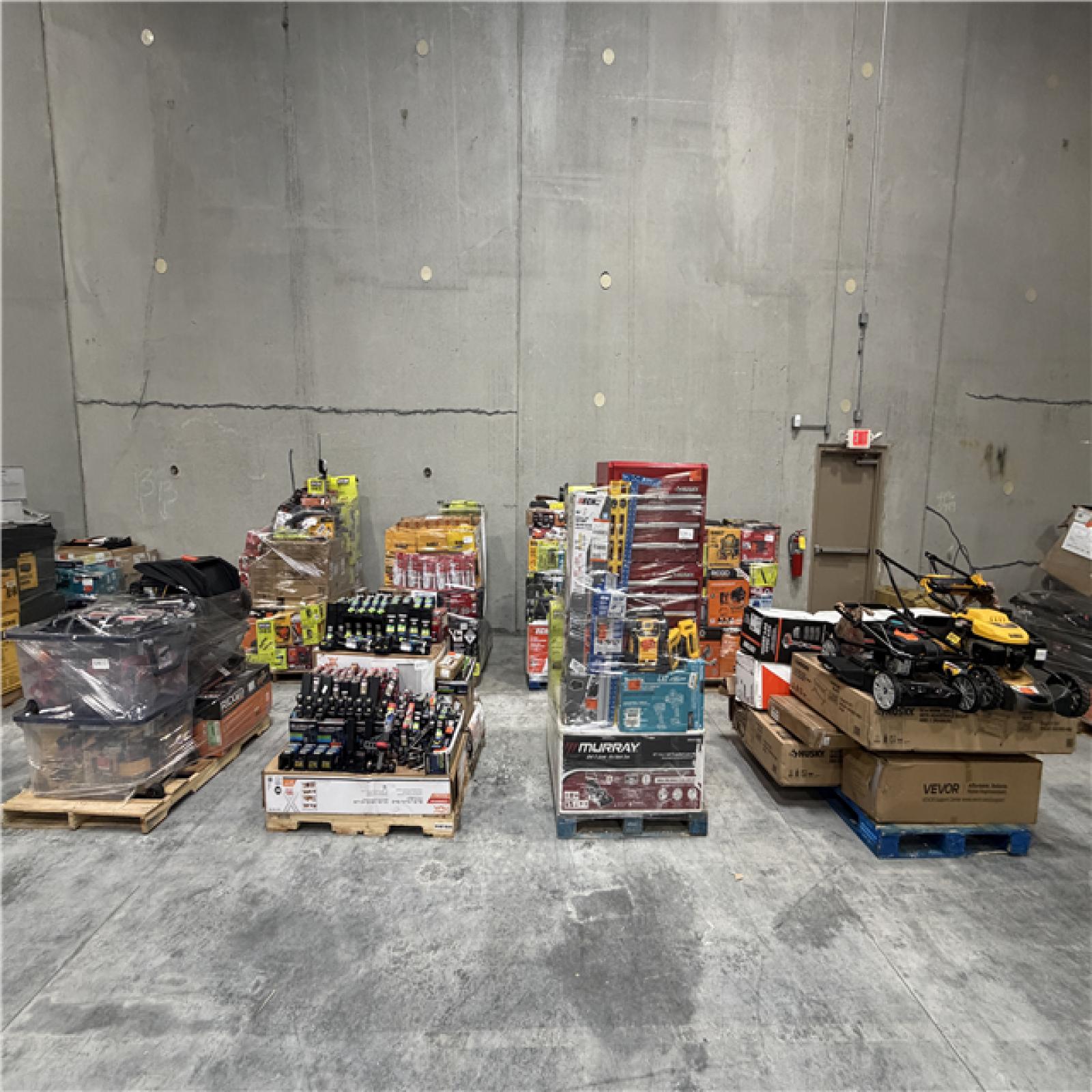 Atlanta Location AS-IS Tools Partial Truckload (8 Pallets) 8340-C