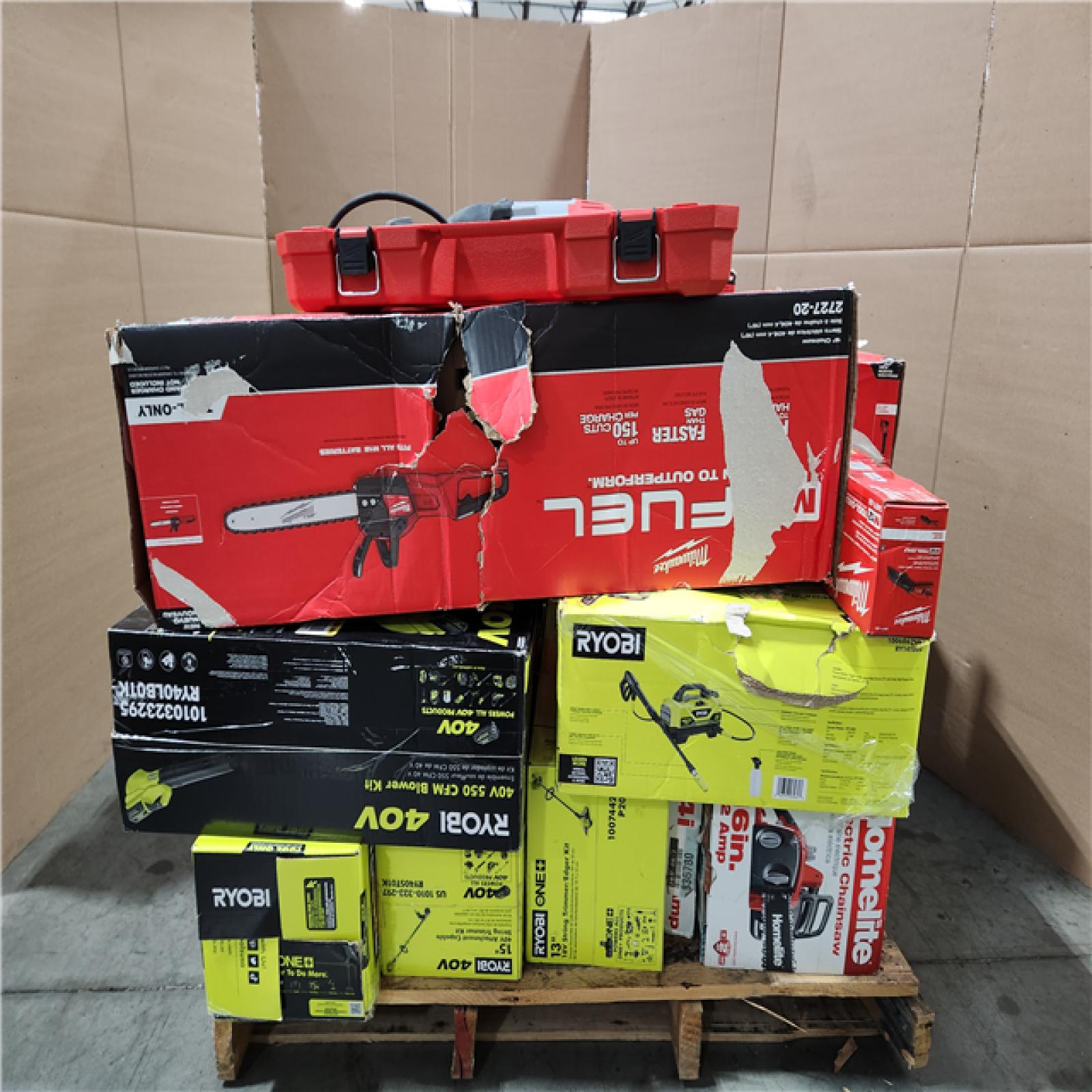 California as-is tool pallet