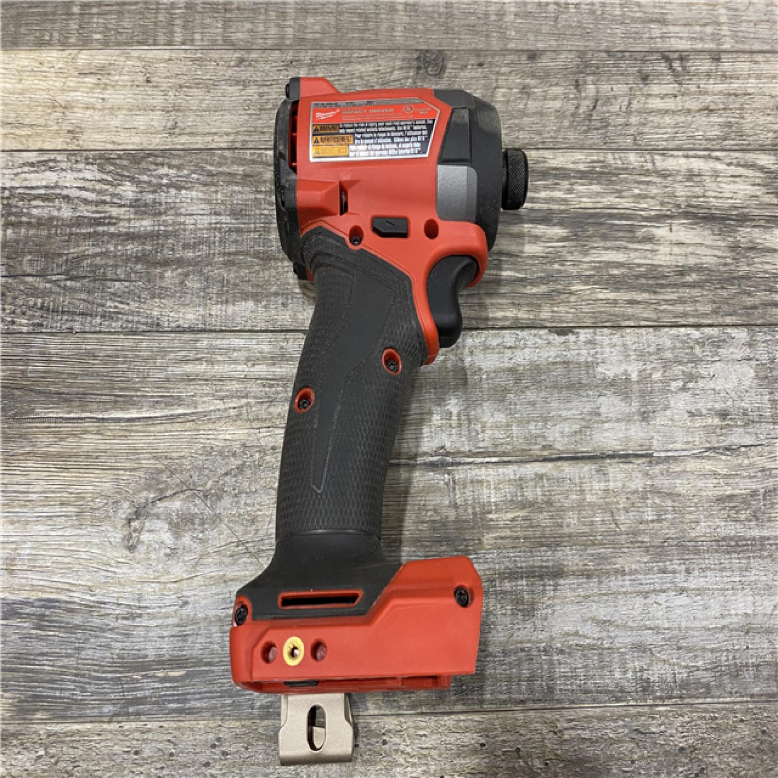 AS-IS Milwaukee FUEL 18V Lithium-Ion Brushless Cordless 1/4 in. Hex Impact Driver Kit