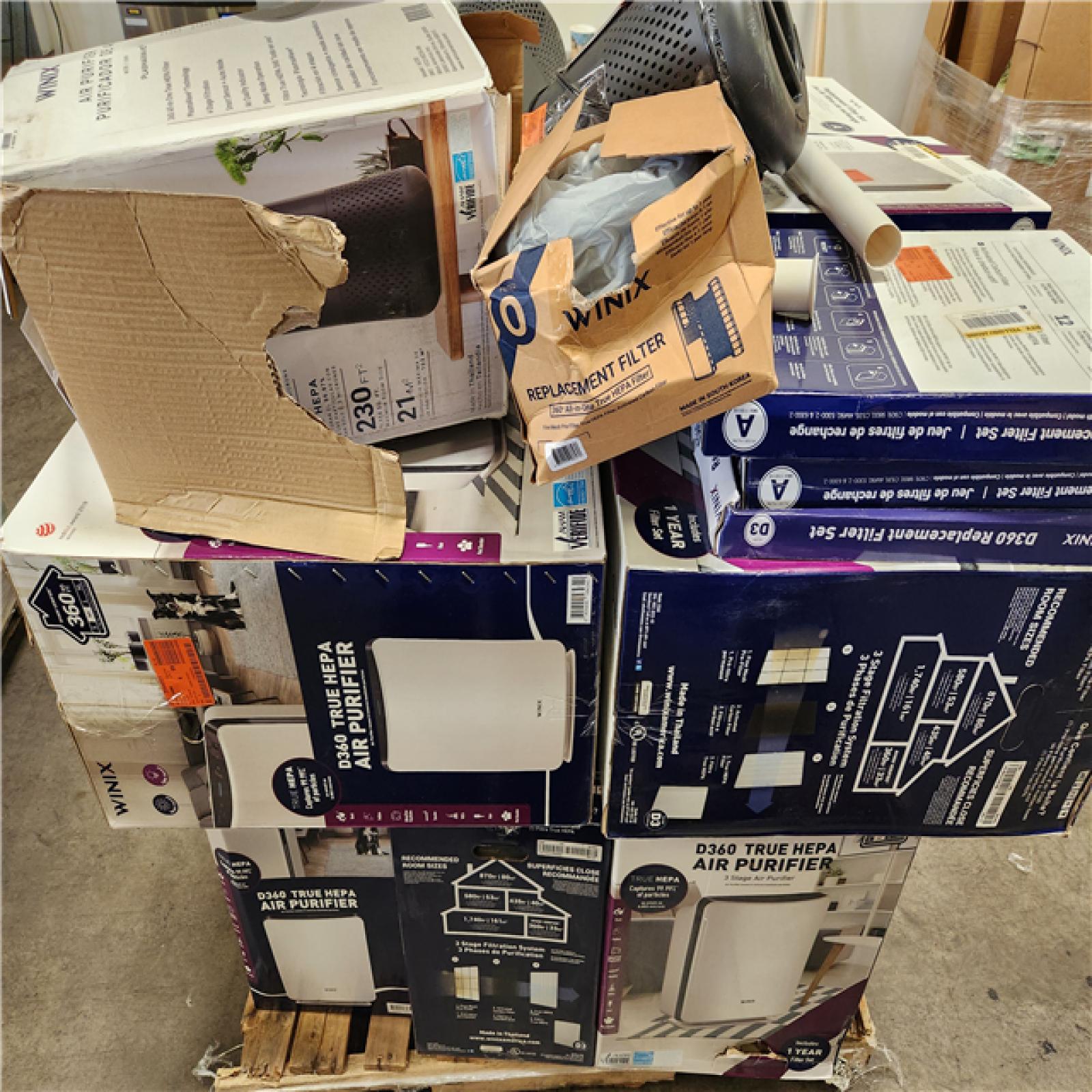 Phoenix AS-IS Mixed Air Purifiers and Filters Pallet (12 Purifiers)