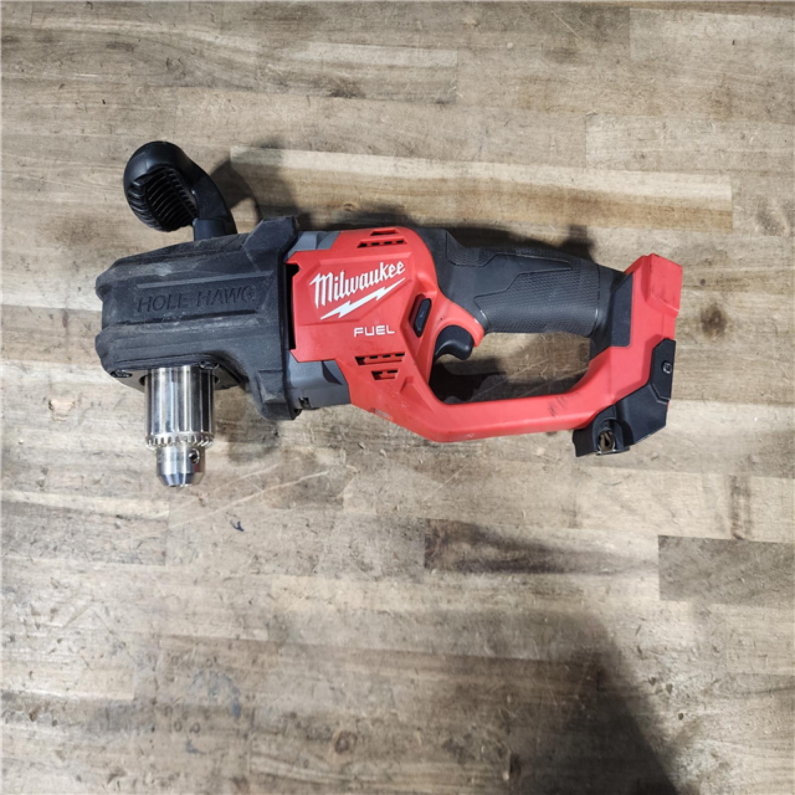 HOUSTON LOCATION - AS-IS Milwaukee FUEL GEN II 18V Lithium-Ion Brushless Cordless 1/2 in. Hole Hawg Right Angle Drill (Tool-Only)