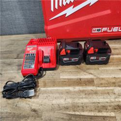 HOUSTON LOCATION - AS-IS (APPEARS LIKE NEW) Milwaukee FUEL 18V Lithium-Ion Brushless Cordless Hammer Drill and Impact Driver Combo Kit