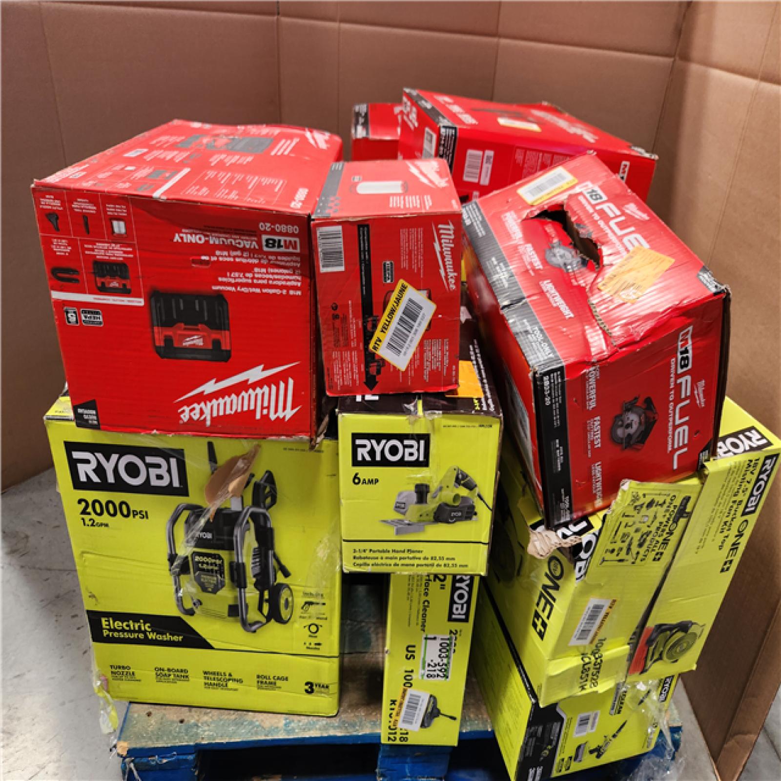 CALIFORNIA AS-IS TOOL PALLET
