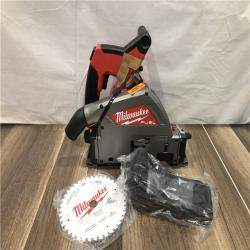 AS-IS Milwaukee FUEL 18V Lithium-Ion Cordless Brushless 6-1/2 in. Plunge Cut Track Saw (Tool-Only)